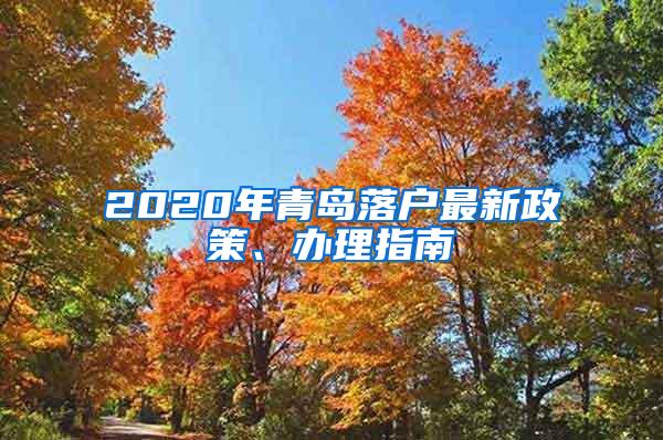 2020年青岛落户最新政策、办理指南