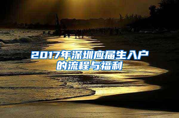 2017年深圳应届生入户的流程与福利