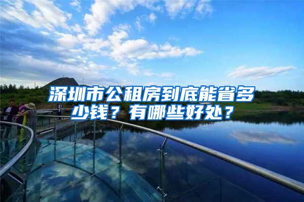 深圳市公租房到底能省多少钱？有哪些好处？