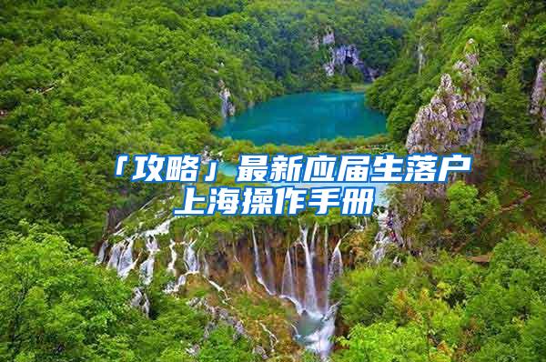 「攻略」最新应届生落户上海操作手册