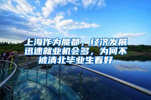 上海作为魔都，经济发展迅速就业机会多，为何不被清北毕业生看好