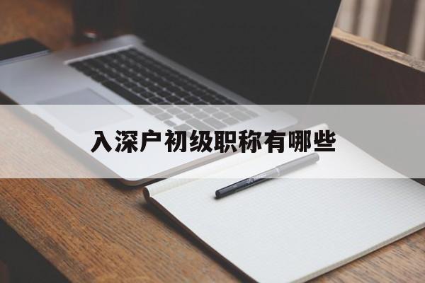 入深户初级职称有哪些(深圳市中级职称入户的职称有什么) 深圳学历入户