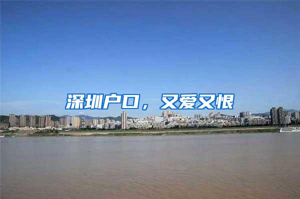 深圳户口，又爱又恨