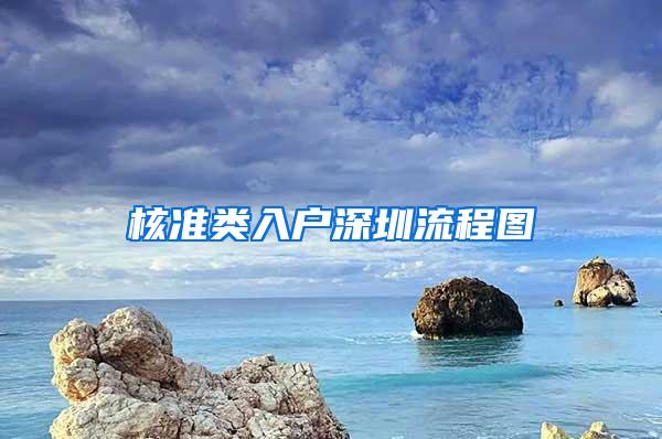 核准类入户深圳流程图