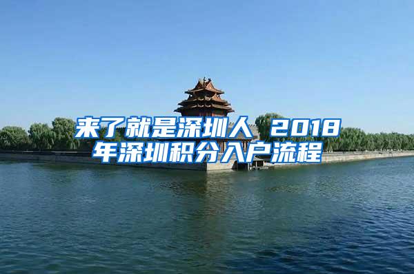 来了就是深圳人 2018年深圳积分入户流程