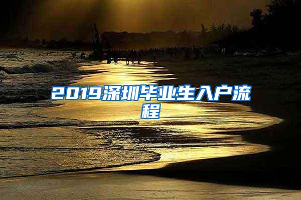 2019深圳毕业生入户流程