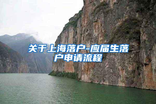 关于上海落户-应届生落户申请流程