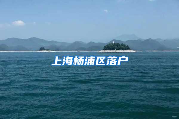 上海杨浦区落户