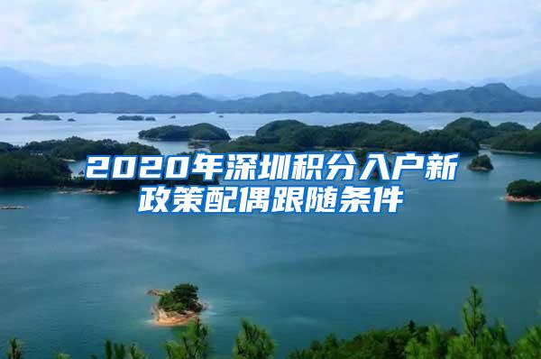 2020年深圳积分入户新政策配偶跟随条件