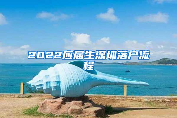 2022应届生深圳落户流程