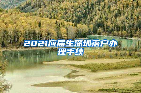 2021应届生深圳落户办理手续