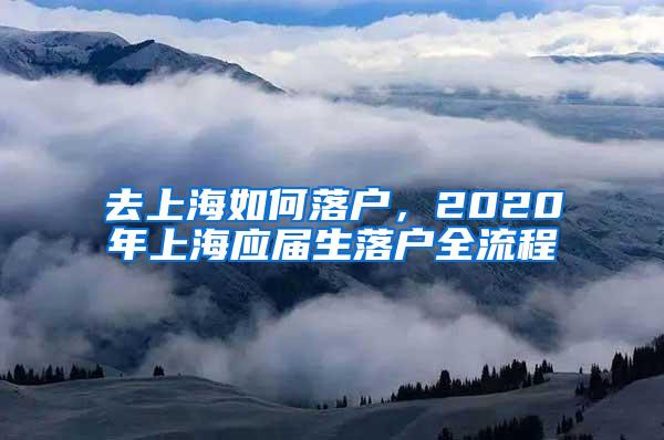 去上海如何落户，2020年上海应届生落户全流程