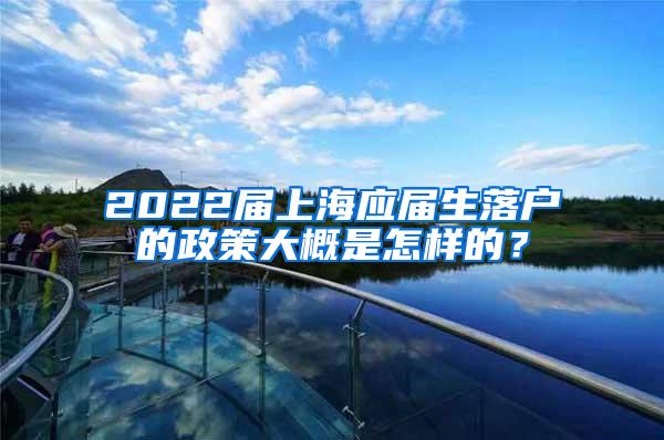 2022届上海应届生落户的政策大概是怎样的？