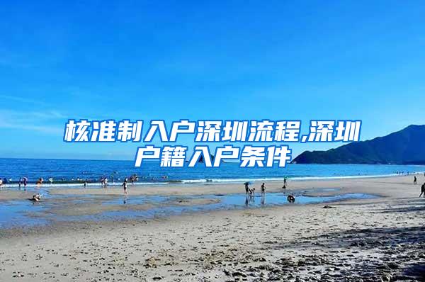 核准制入户深圳流程,深圳户籍入户条件