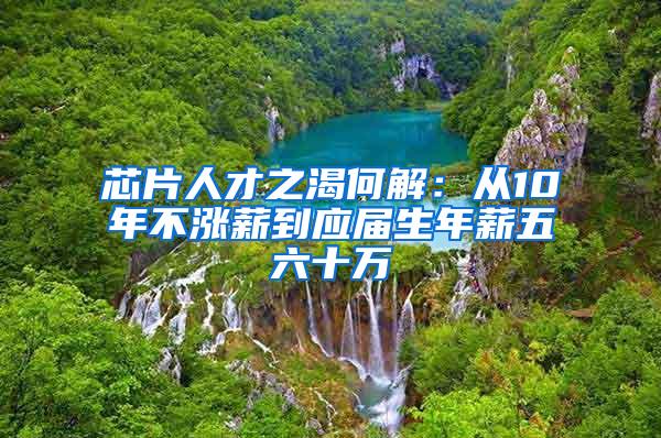 芯片人才之渴何解：从10年不涨薪到应届生年薪五六十万