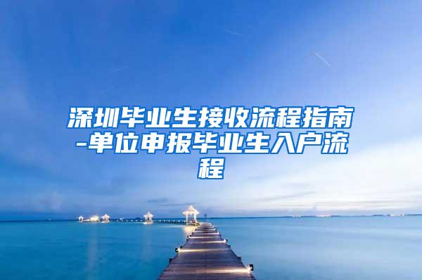 深圳毕业生接收流程指南-单位申报毕业生入户流程
