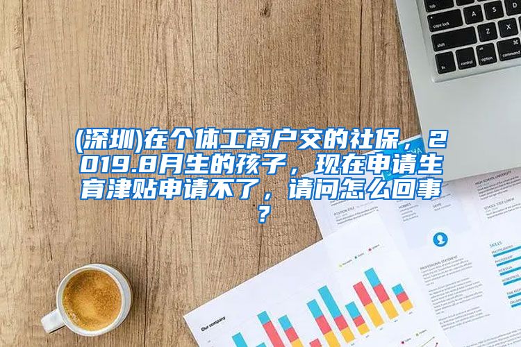(深圳)在个体工商户交的社保，2019.8月生的孩子，现在申请生育津贴申请不了，请问怎么回事？