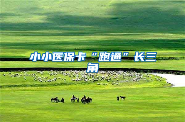 小小医保卡“跑通”长三角