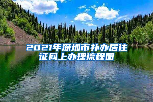 2021年深圳市补办居住证网上办理流程图