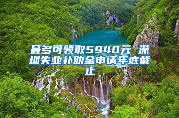 最多可领取5940元 深圳失业补助金申请年底截止