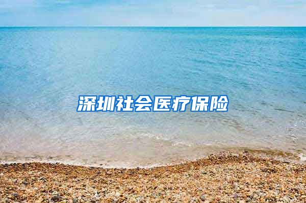 深圳社会医疗保险