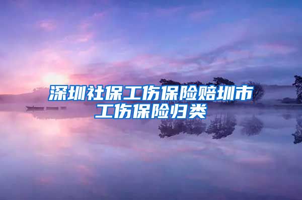 深圳社保工伤保险赔圳市工伤保险归类